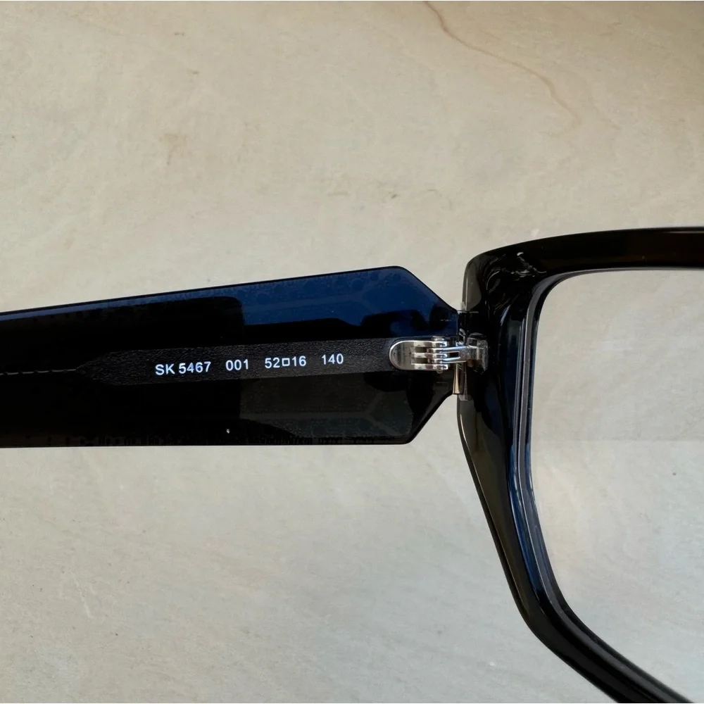 NEW Swarovski Black Crystal-Embellished Glasses - Picture 5 of 7